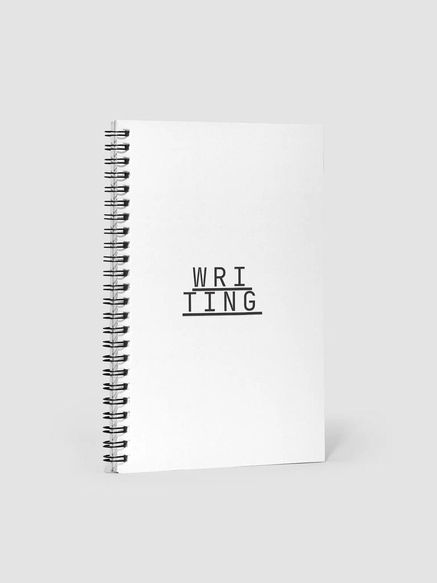 Underlined Writing Spiral Notebook product image (1)