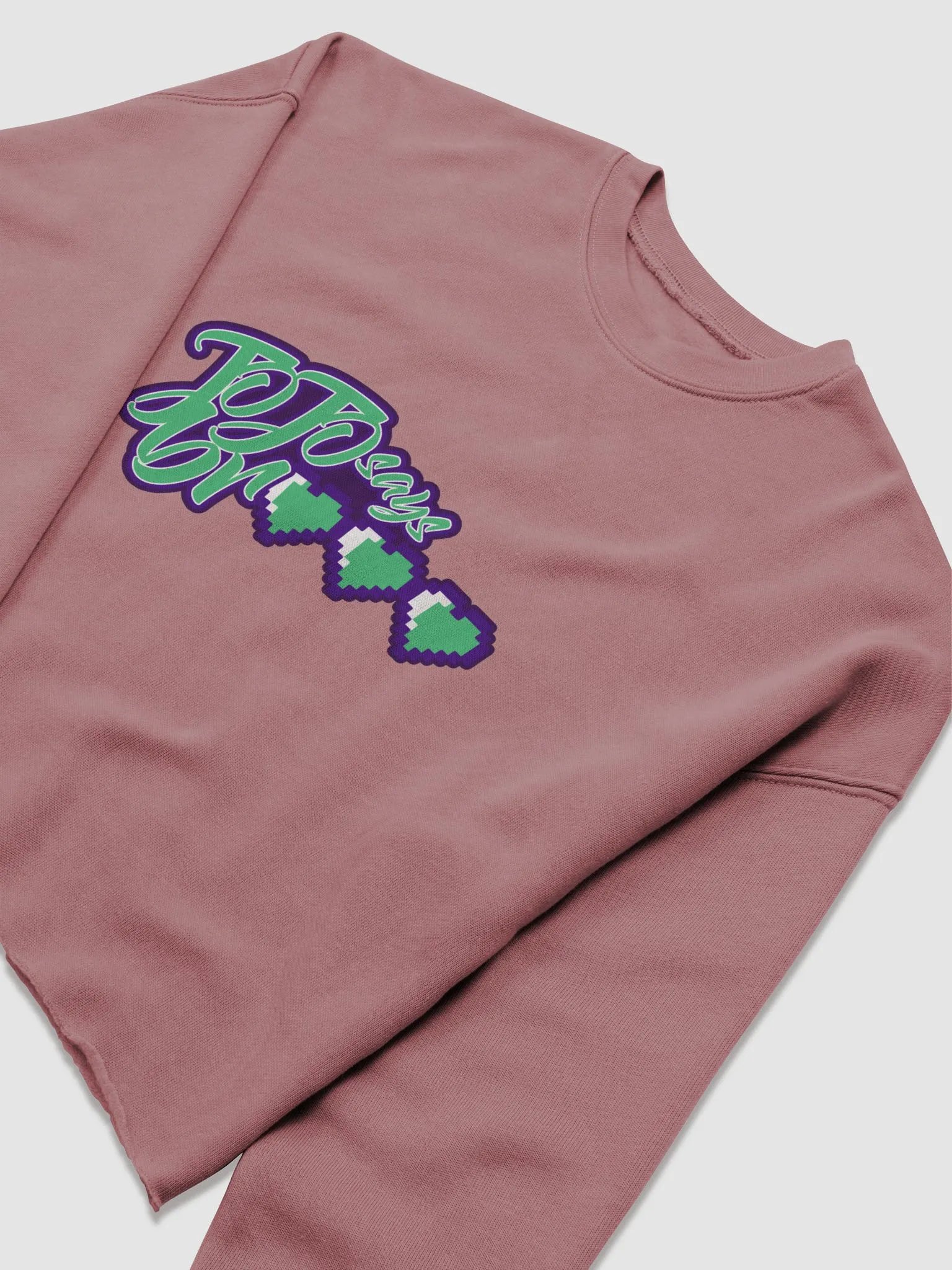Pixel Crop Sweatshirt product image (3)