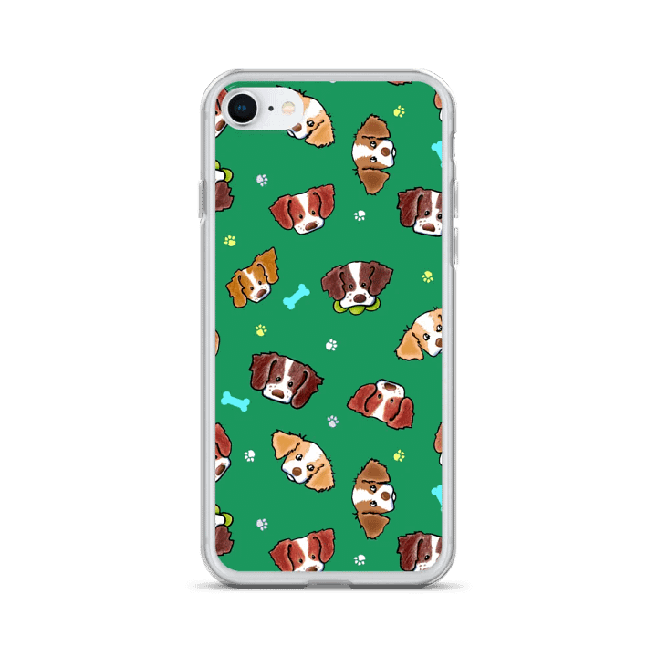 KiniArt Brittany Dogs iPhone® Clear Case product image (2)