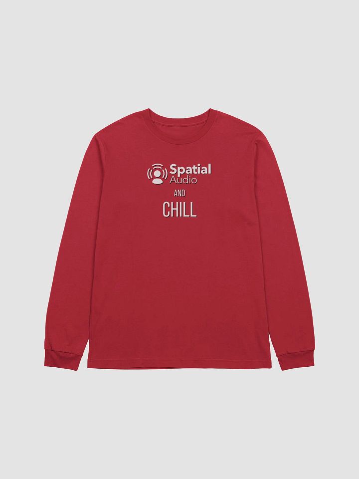 Spatial Audio and Chill_Long Sleeve product image (1)