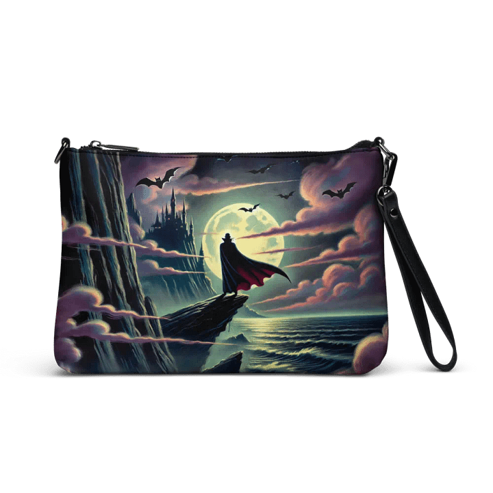 Dramatic Vampire Crossbody Bag - Halloween Purse product image (1)