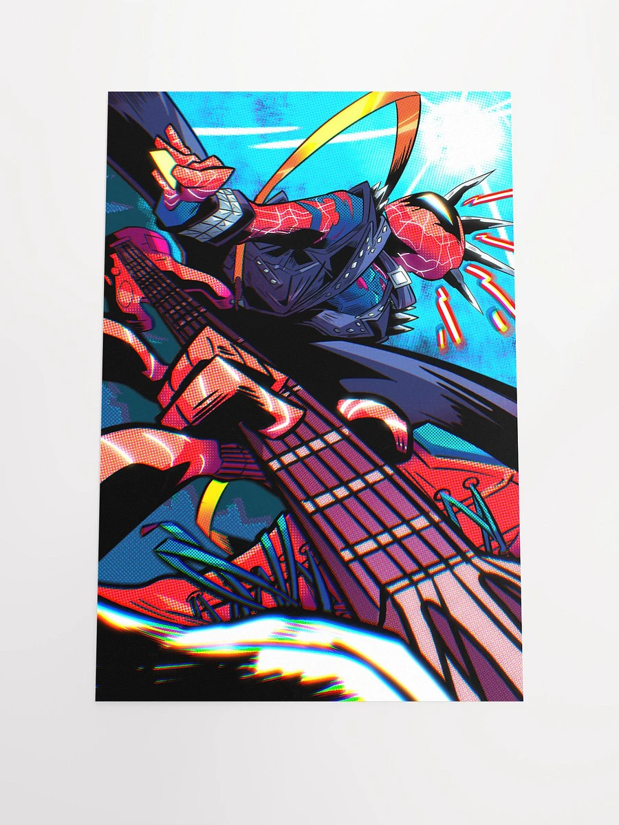 ANARACHNID PRINT - OLD SKOOL RED & BLUE product image (1)