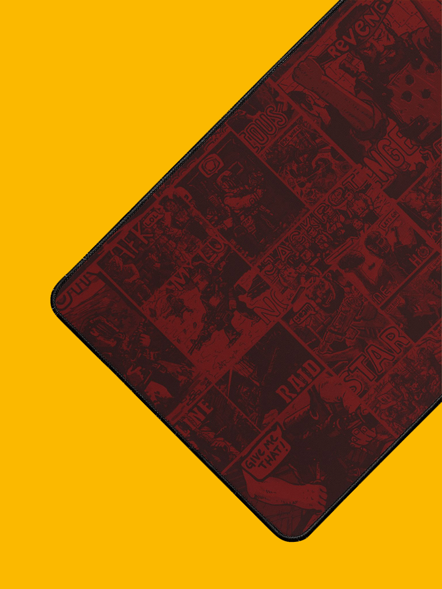 Red Thumbnail Collection Mouse Pad [12