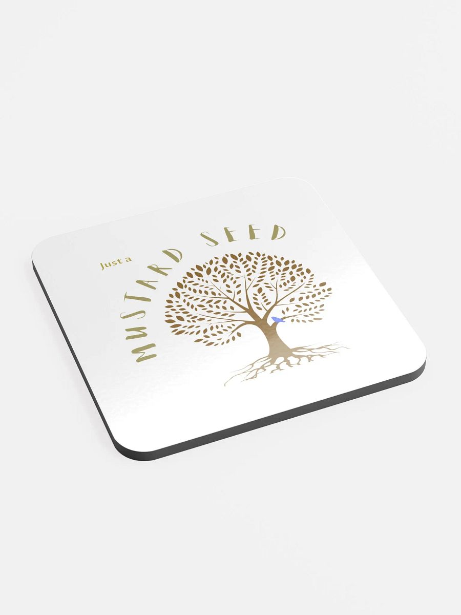 Mustard Seed Cork Coaster product image (2)
