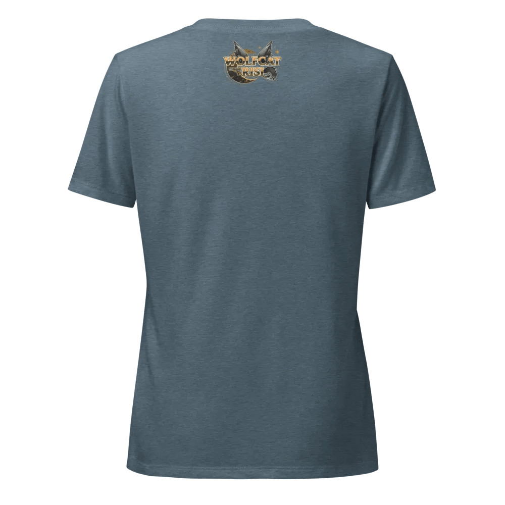 WolfcatRisi Gamer Waifu Women's V-Neck T-shirt product image (2)