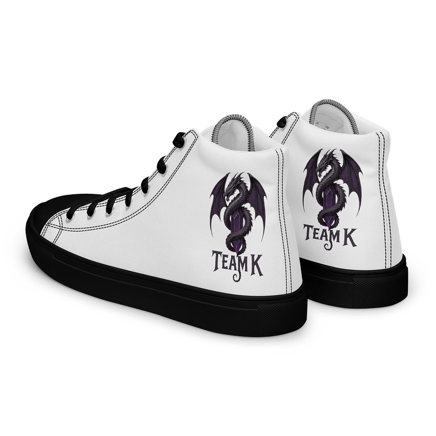 Team K V-4 Women's High Top Canvas Shoes product image (5)