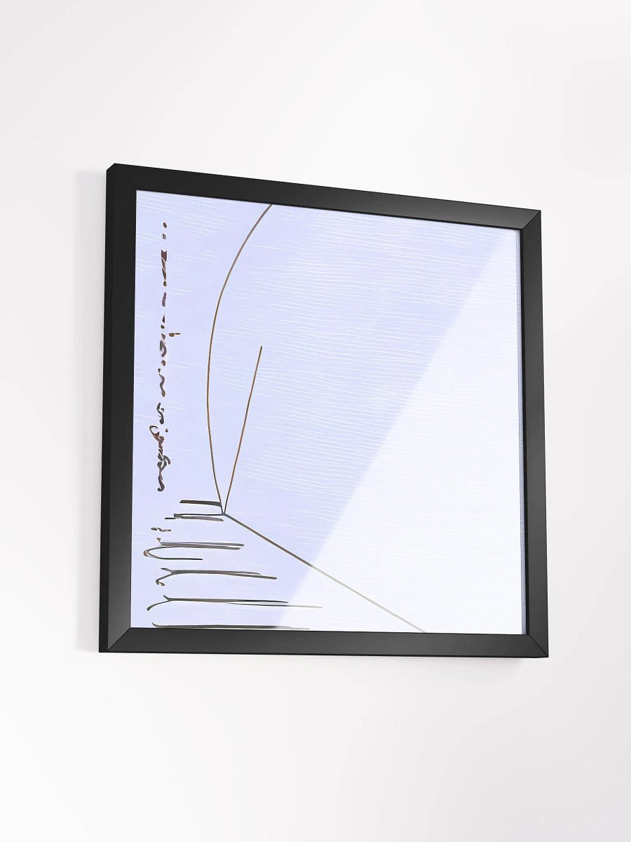 Stealth-Abstract Fusion Framed Art Print product image (3)