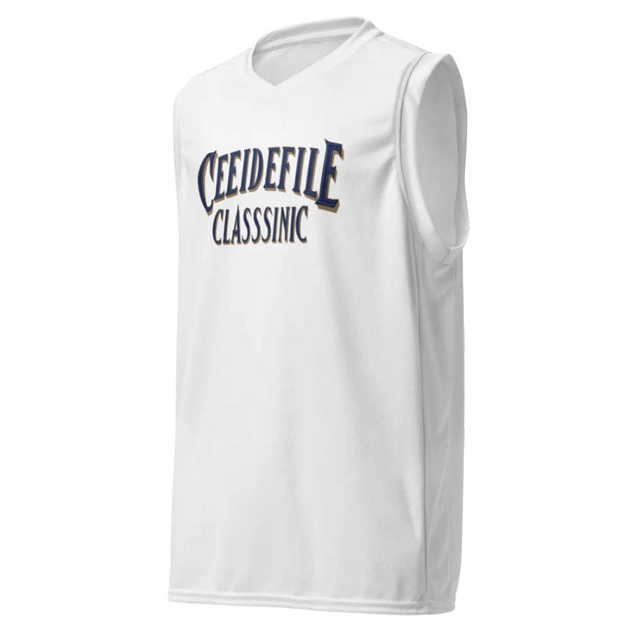 Classsic Typography All-Over Basketball Jersey product image (1)