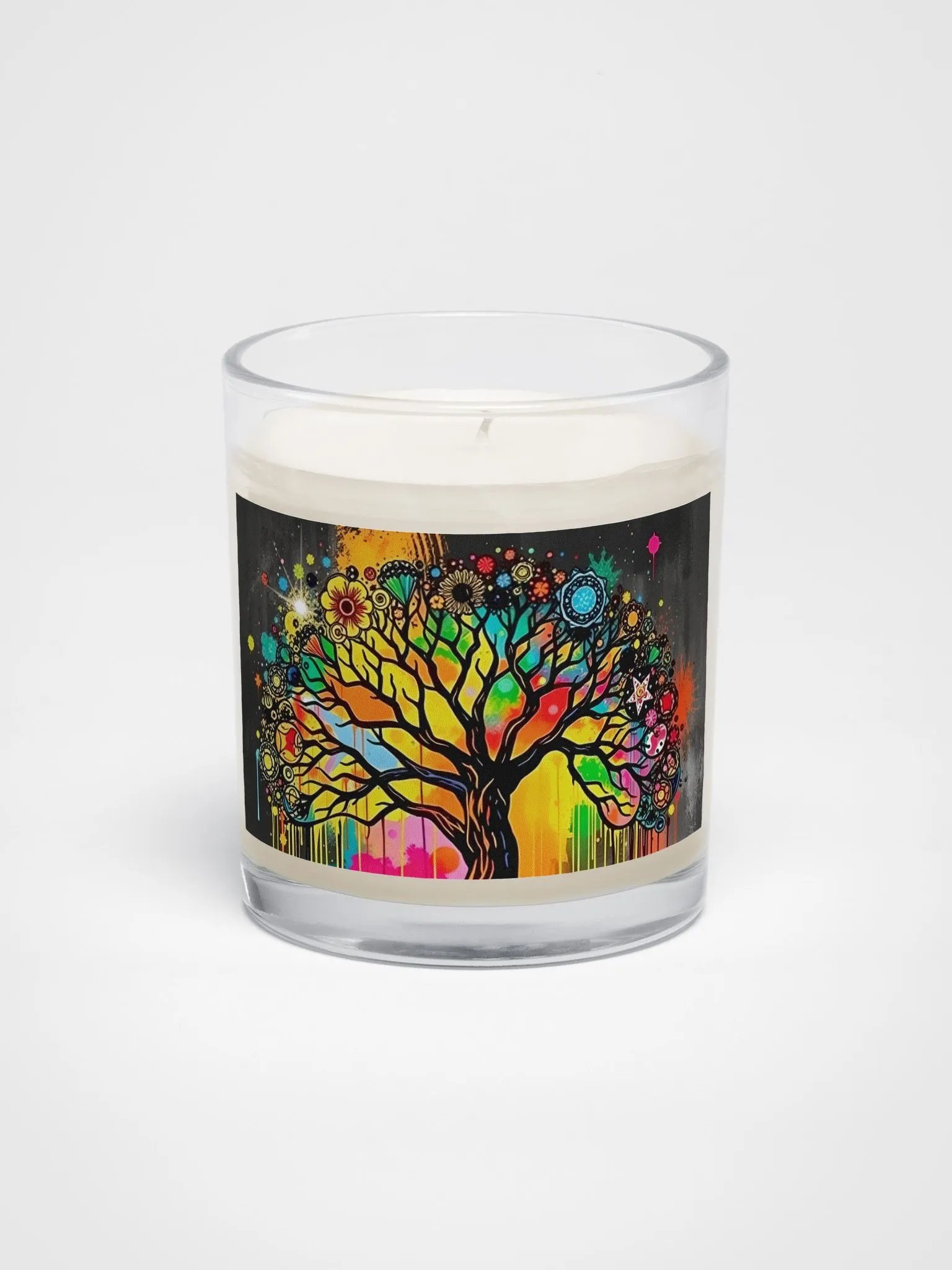 Whimsical Tree of life Soy Wax Candle product image (1)
