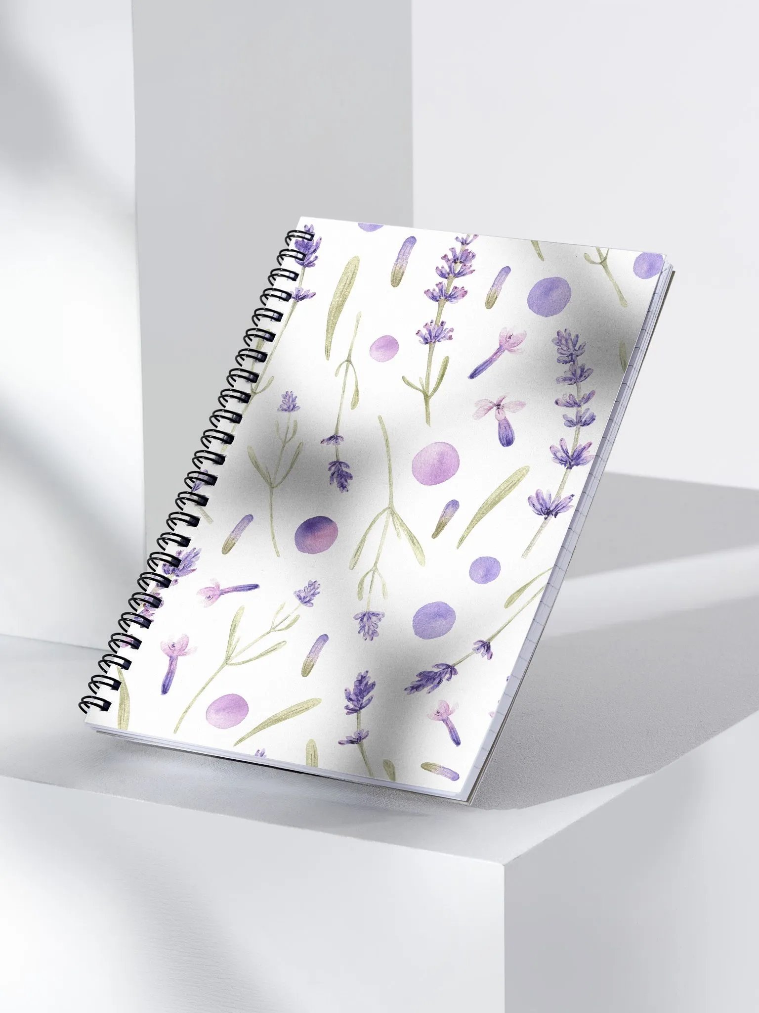 Lavender Spiral Notebook product image (3)