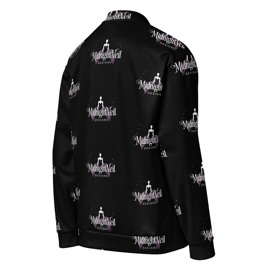 Midnight Veil Designs All-Over Print Gothic Bomber Jacket product image (4)