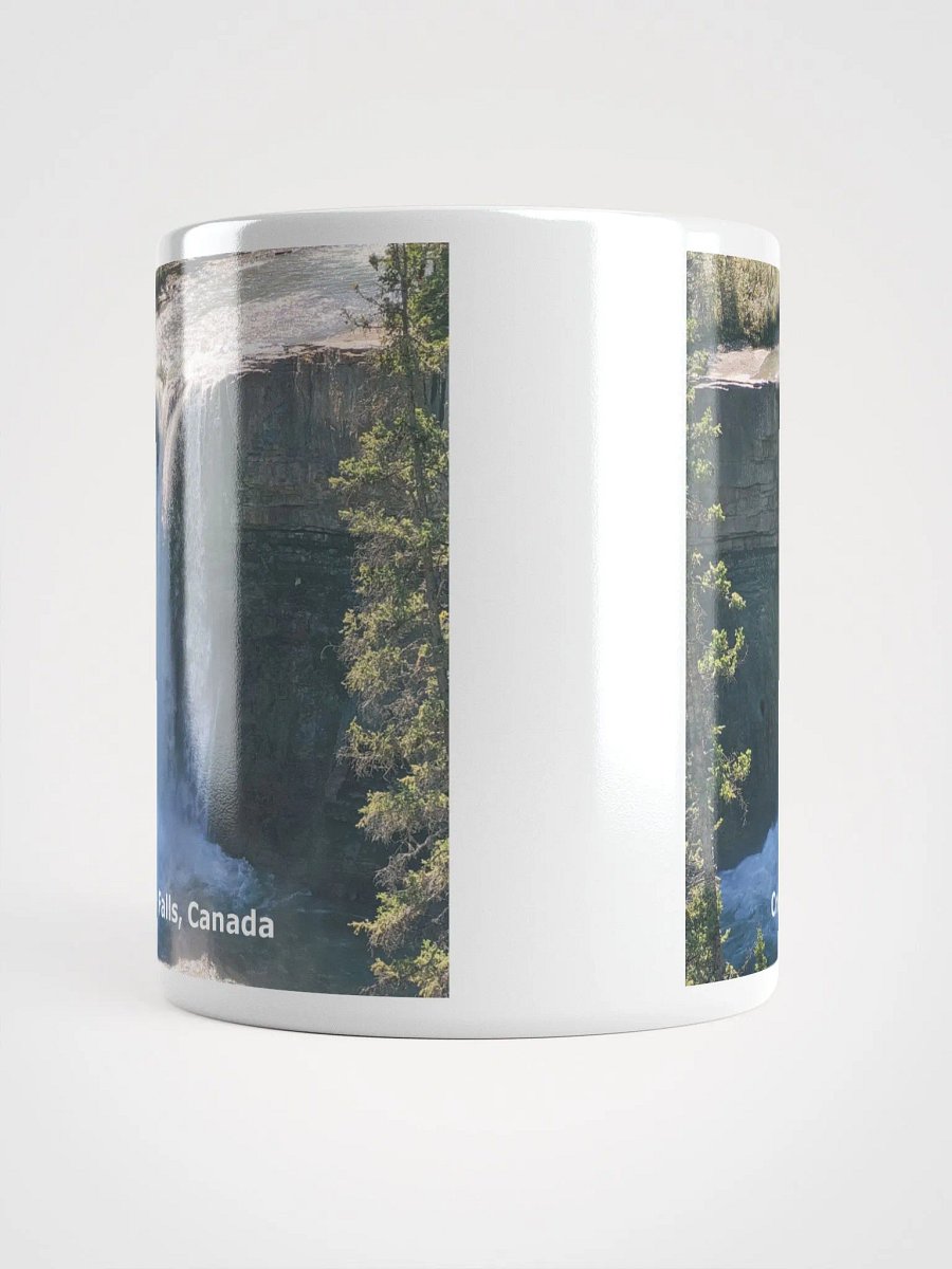 White Glossy Mug - Crescent Falls product image (5)