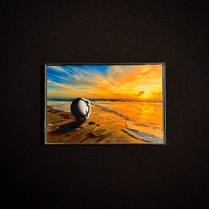 「Him Beach」 Signed 6x4 Print product image (2)