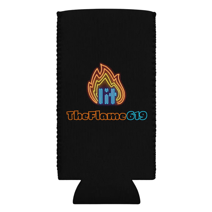 Flame Lit Skinny Koozie product image (1)