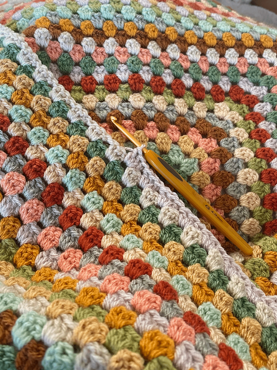 Granny Love Blanket Pattern product image (5)