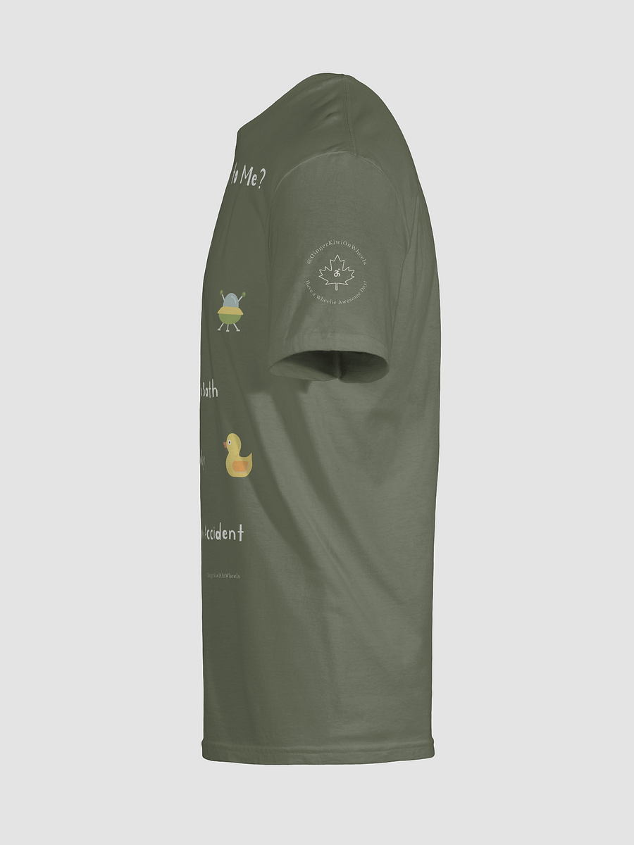 WHAT HAPPENED TO ME ? (2025 Edition): Unisex Softstyle T-shirt, Military Green product image (9)