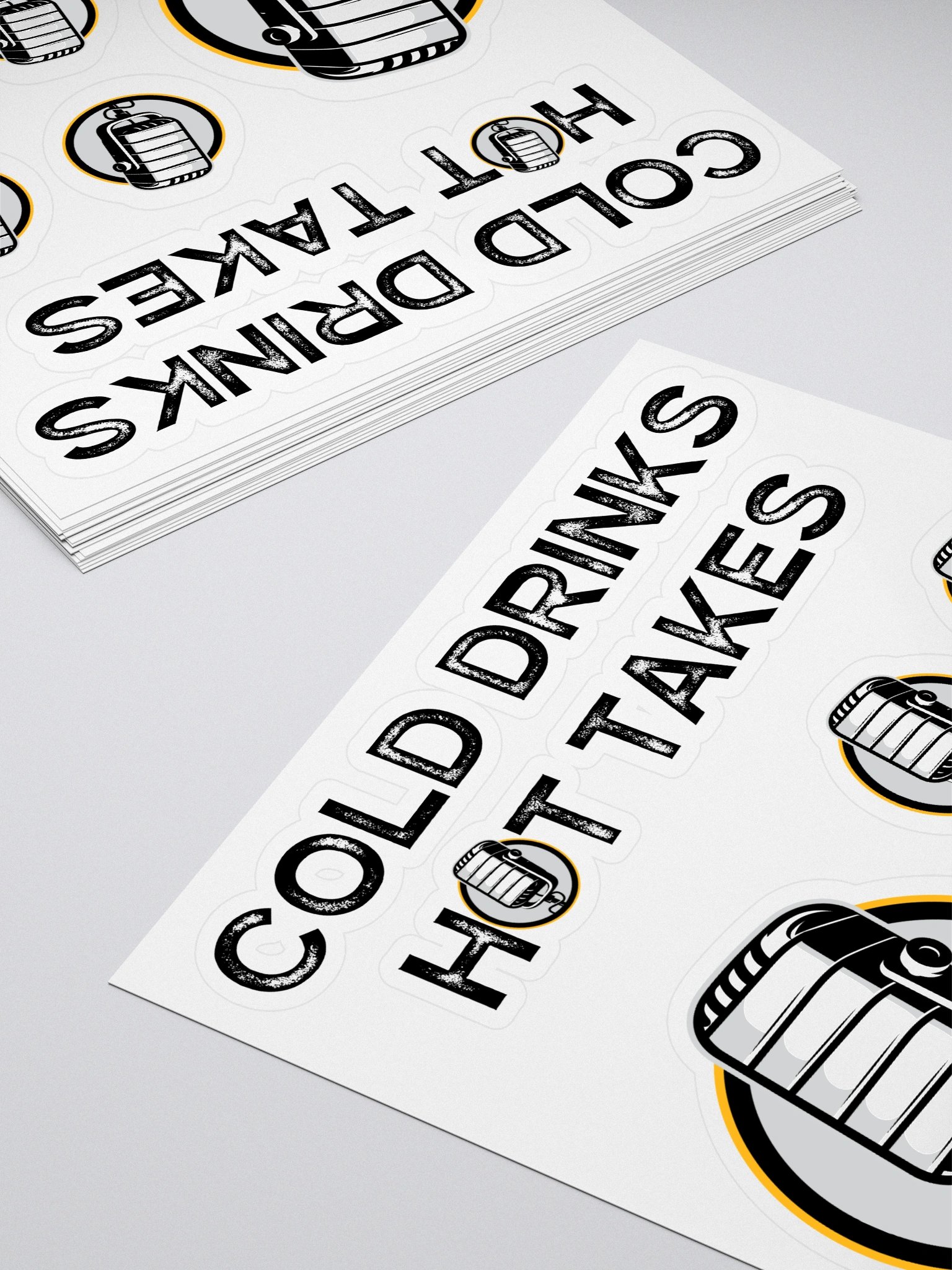 Cold Drinks, Hot Takes Sticker Pack product image (4)
