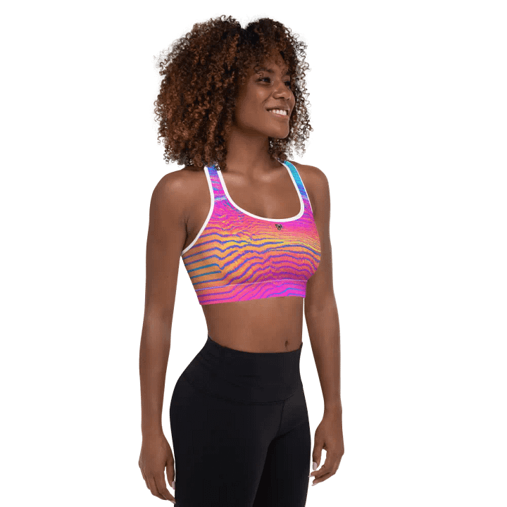 Syn Vaporwave Cheetah Sports Top product image (1)