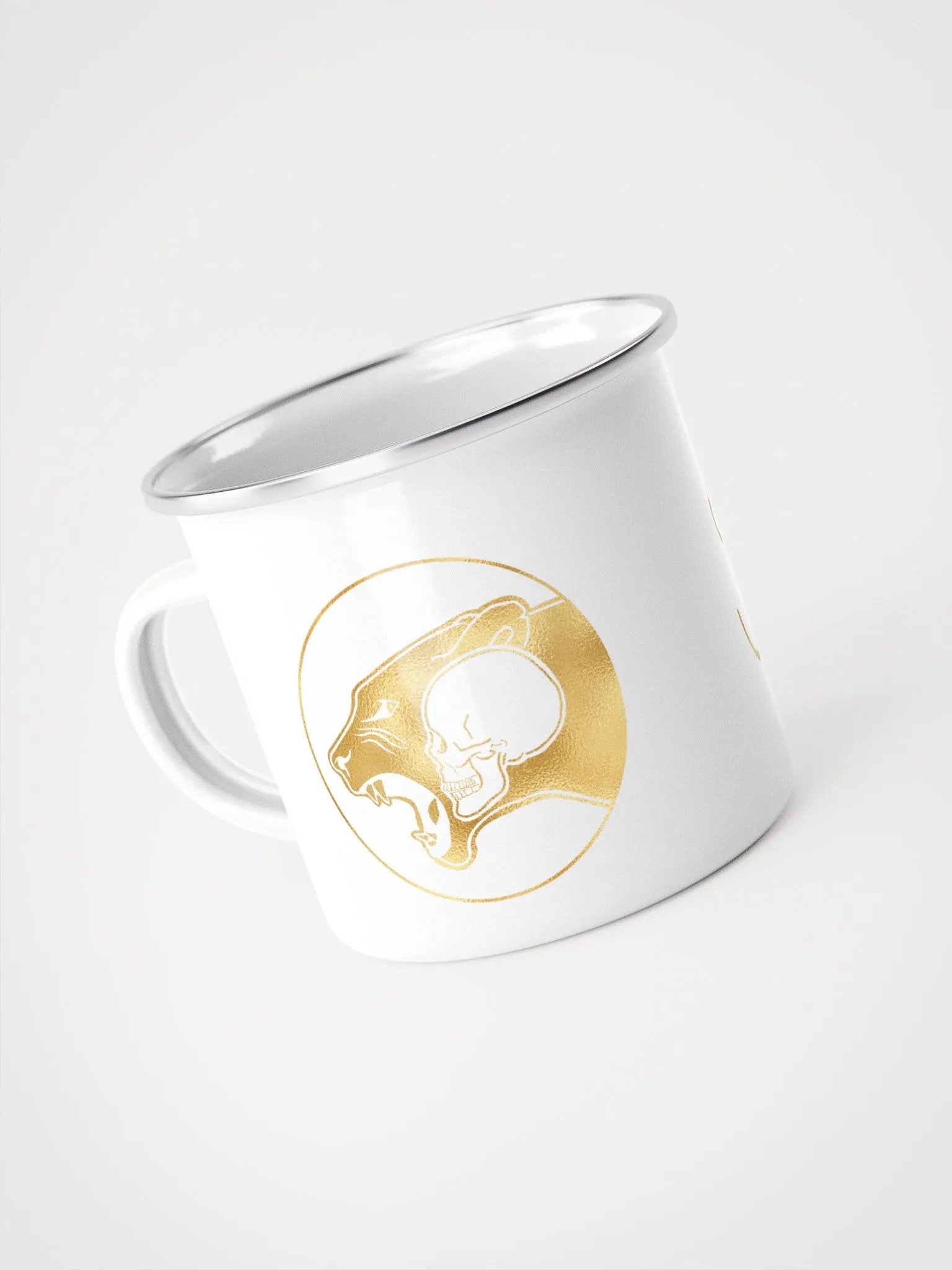 Sekhali Logo Gold Foil Enamel Mug product image (2)