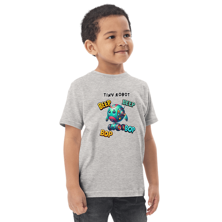 Beep Bop Tiny Robot Toddler T-Shirt product image (6)