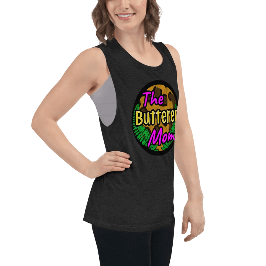 Buttered Mom Muscle Tank Top product image (7)