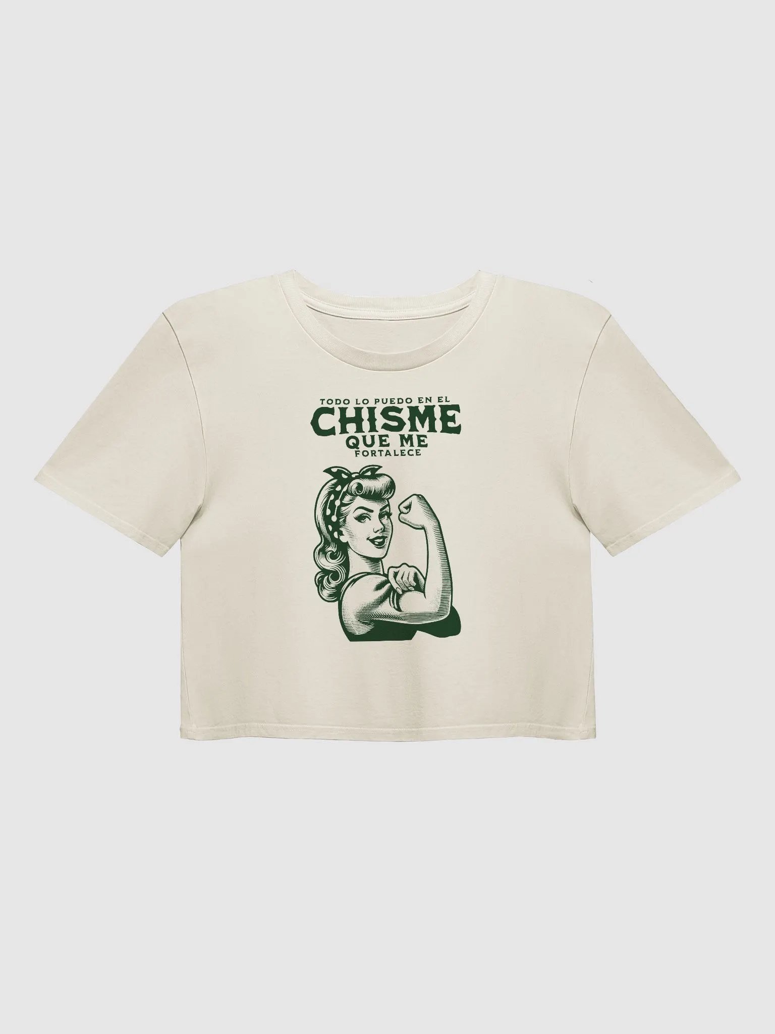 Todo Lo Puedo en el Chisme Que Me Fortalece Crop Top product image (1)