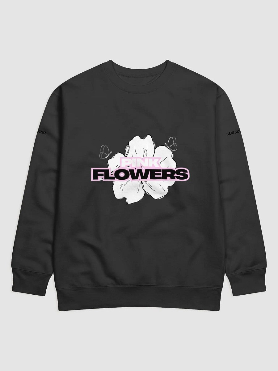 Pink Flowers Stylized Premium Sweatshirt product image (1)