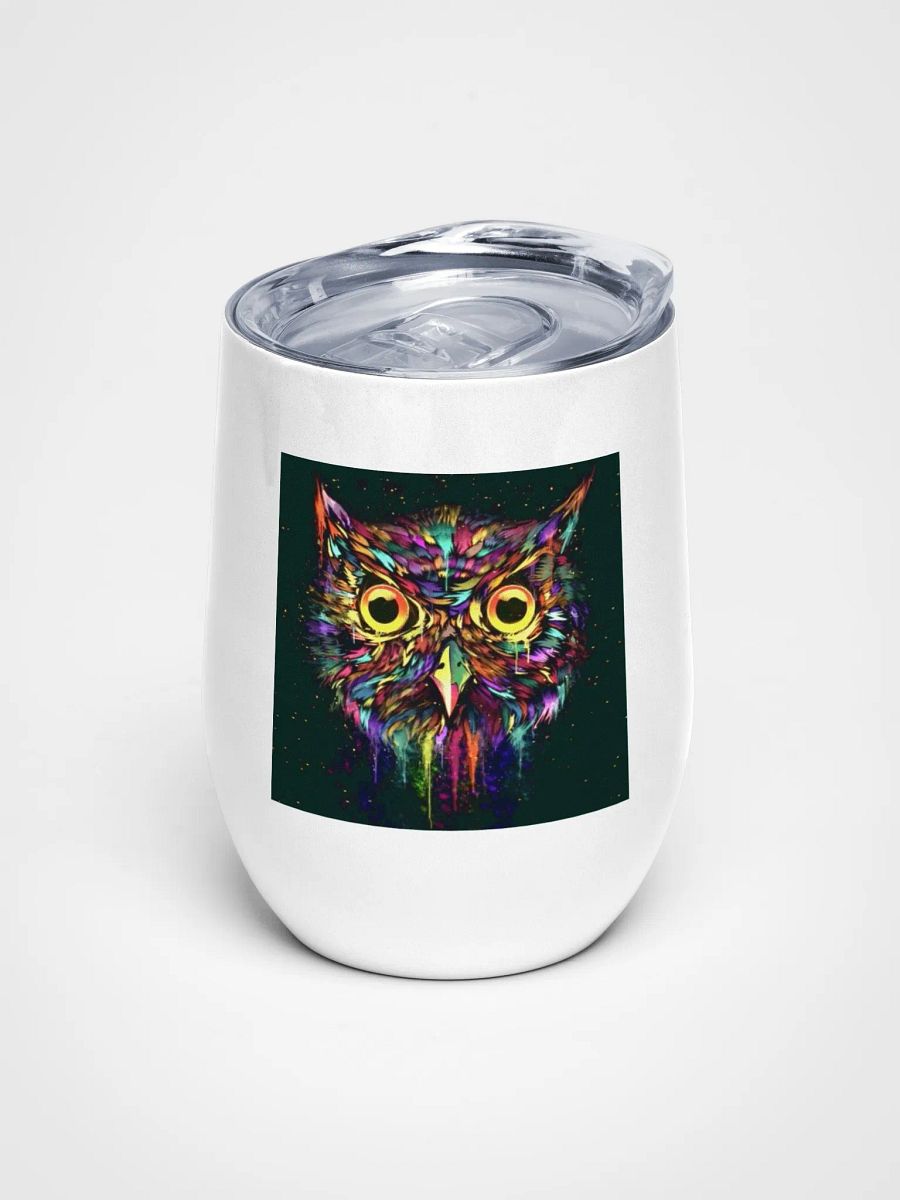 Drippy Owl Small Tumbler product image (1)