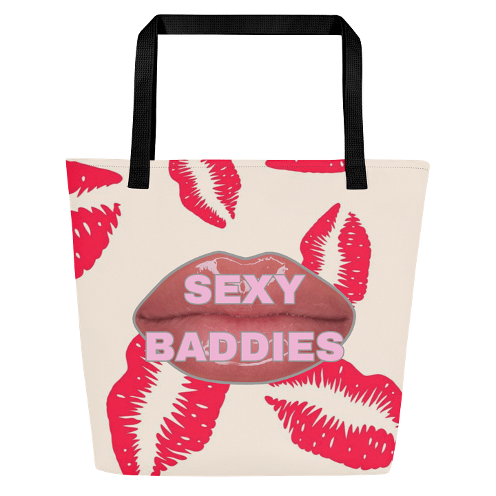 Glossy SexyBaddies Lips All-Over Tote product image (1)