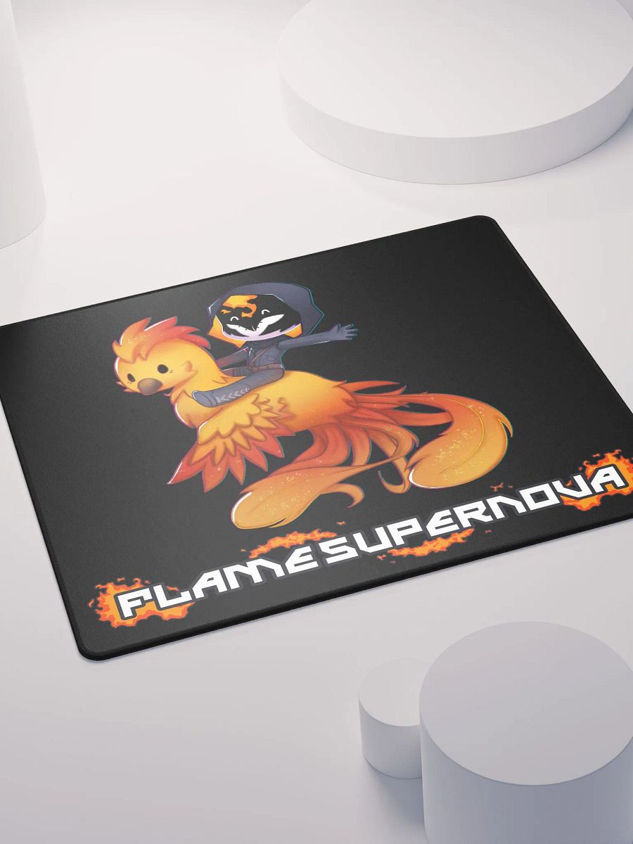 Phoenix Chibi Gaming Mousepad (Black) product image (4)