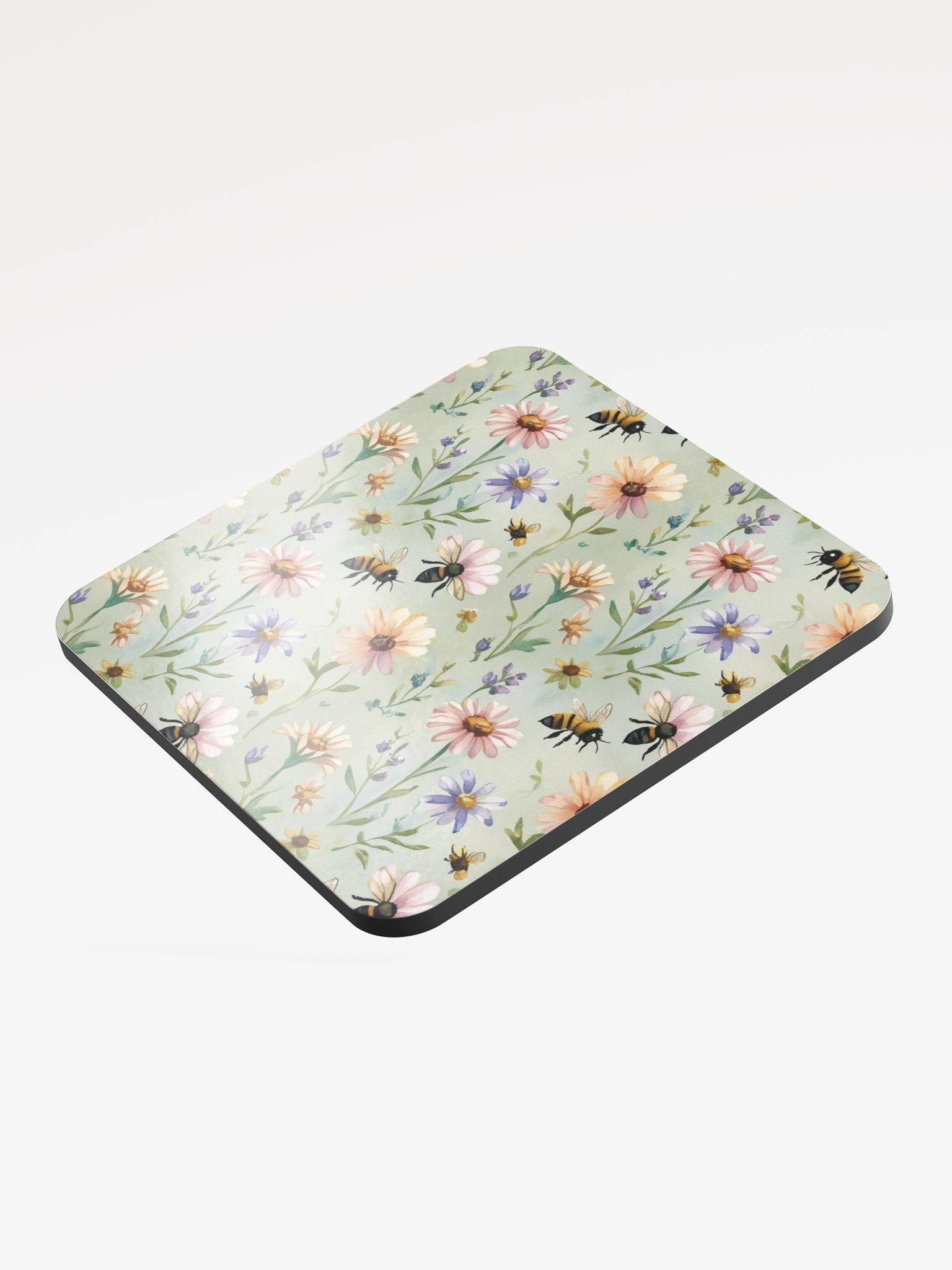 Buzzing Blooms Cork Coaster Set product image (3)
