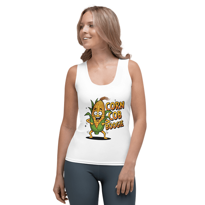 Corn Cob Boogie All-Over Print Women's Tank Top product image (1)