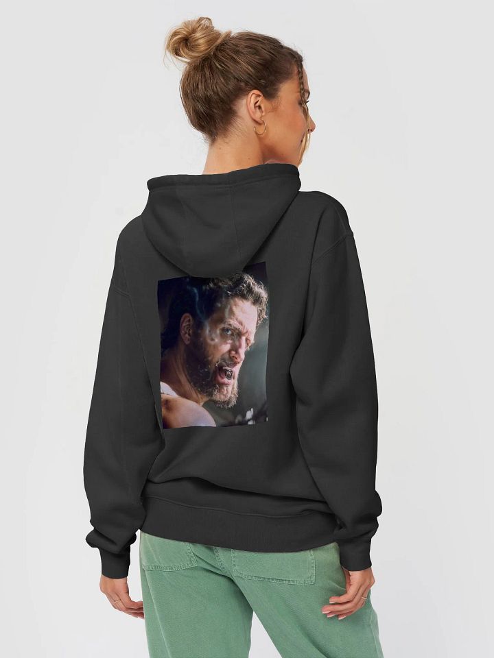 Wolverine Premium Unisex Pullover Hoodie [Backside Print] product image (1)