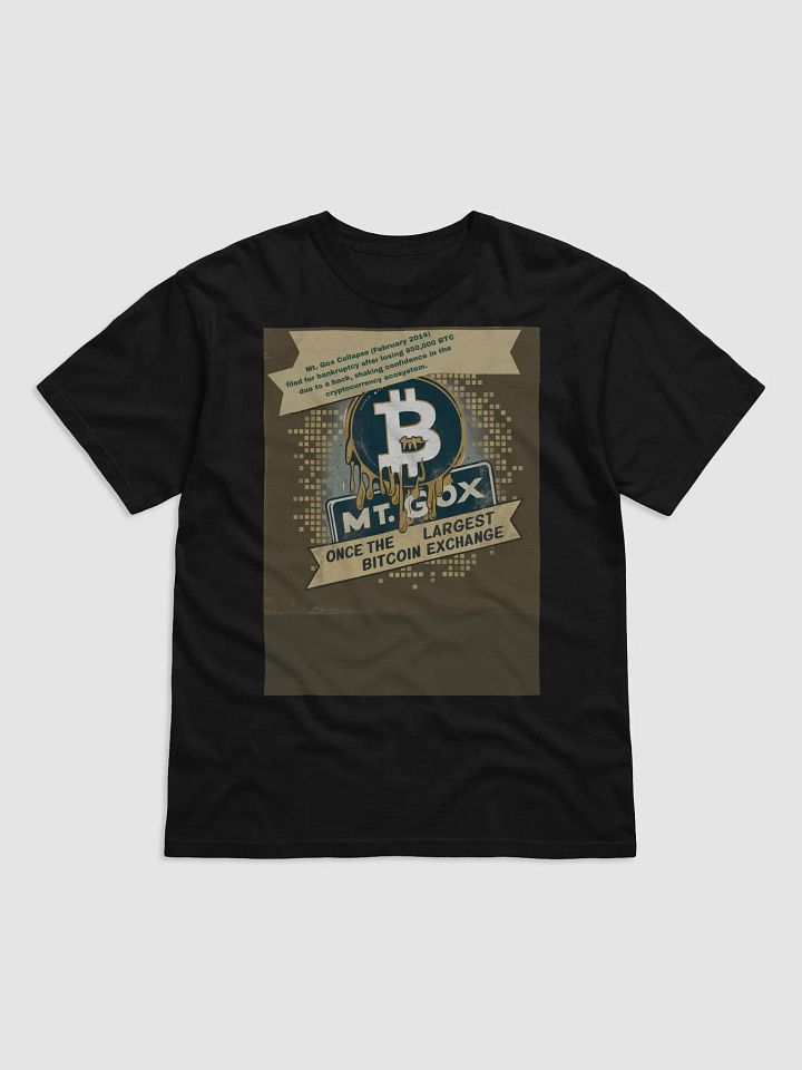 Mt. Gox Meltdown Bitcoin T-Shirt product image (3)