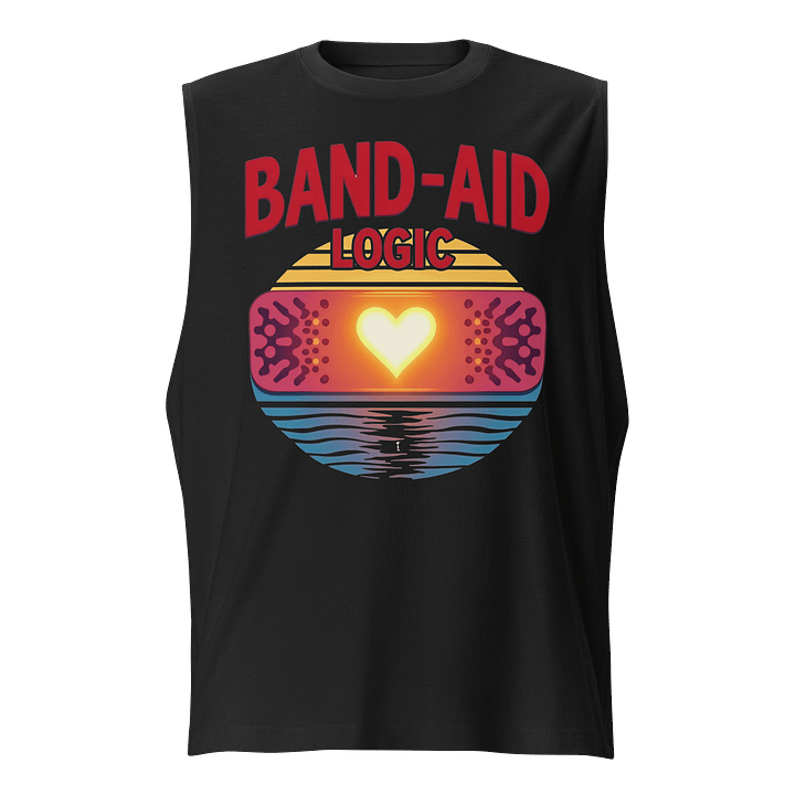 Heartfelt Band-Aid Logic Muscle Tank product image (1)
