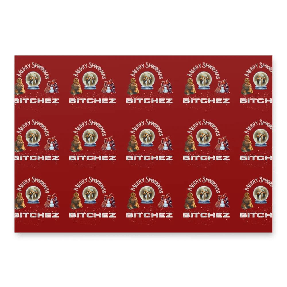 Merry Spookmas Gift Wrapping Paper product image (3)
