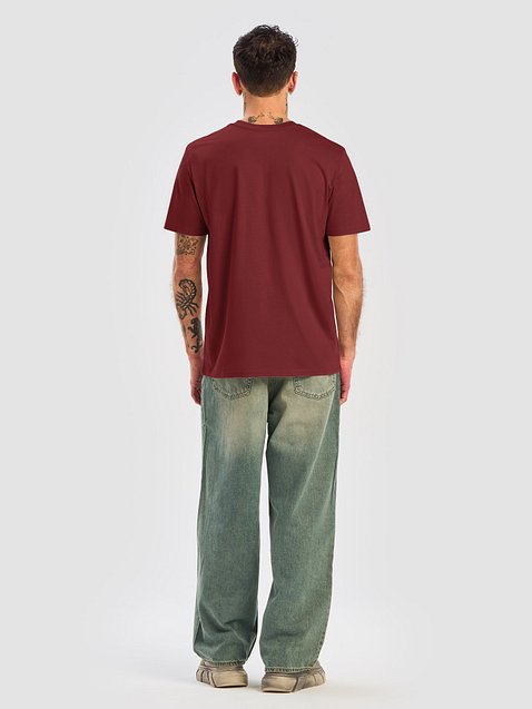 Photo showing Stanley/Stella Unisex Organic Ribbed Neck T-Shirt