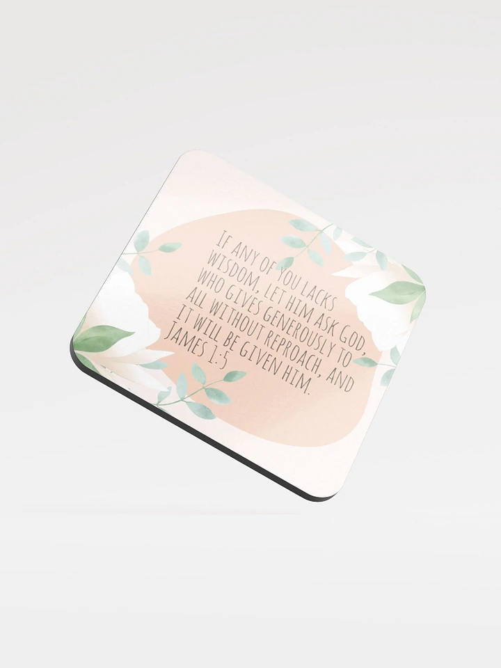 Christian Wisdom James 1:5 Coaster product image (2)