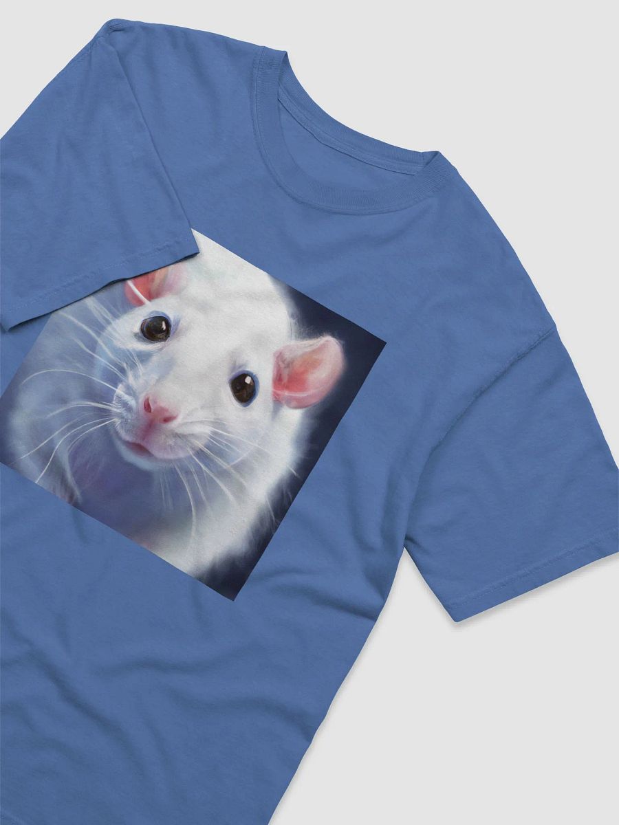 Fluffy white rat T shirt product image (9)