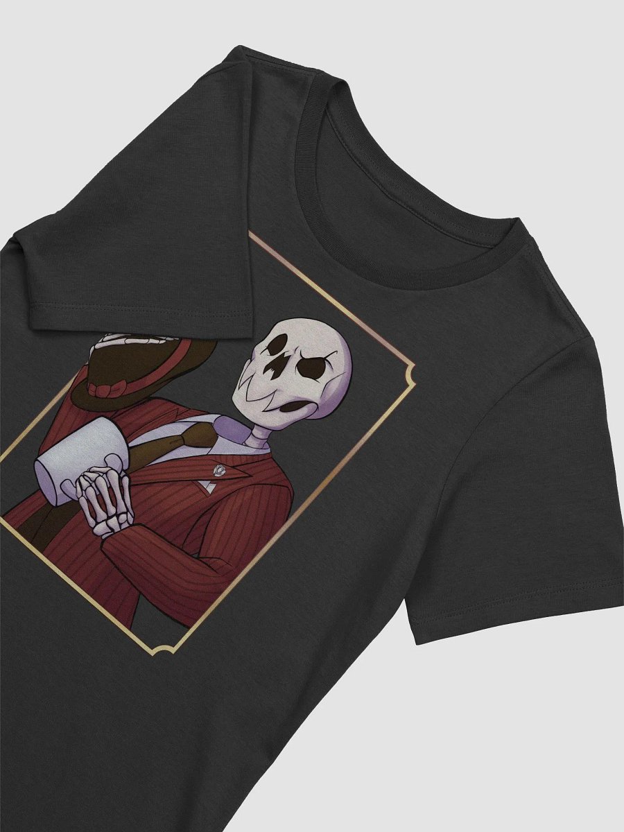 "Cup O' Bones" Womens T-Shirt (Cotton/Poly, Relaxed Fit, Heathered) product image (15)