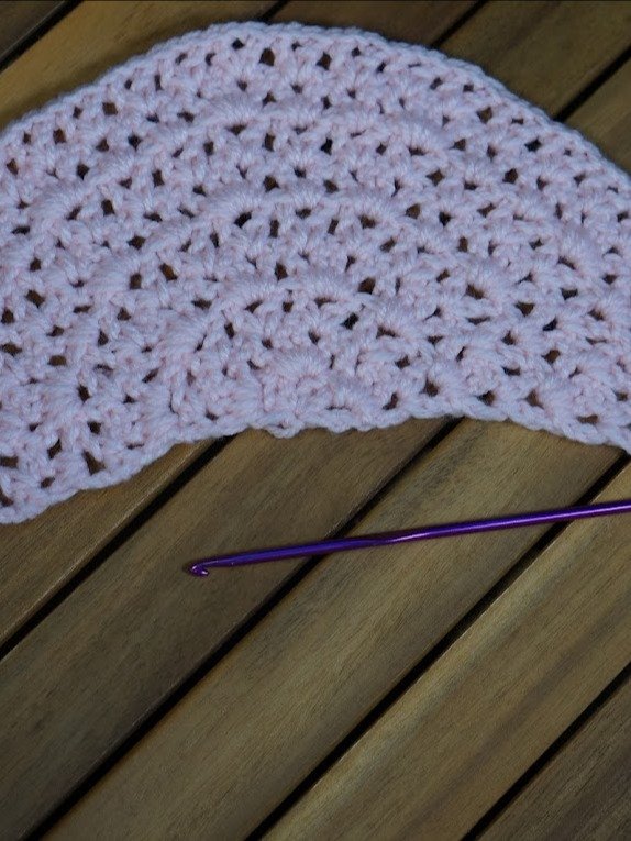 Pattern bundle: 3 patterns for the half circle with different designs product image (2)