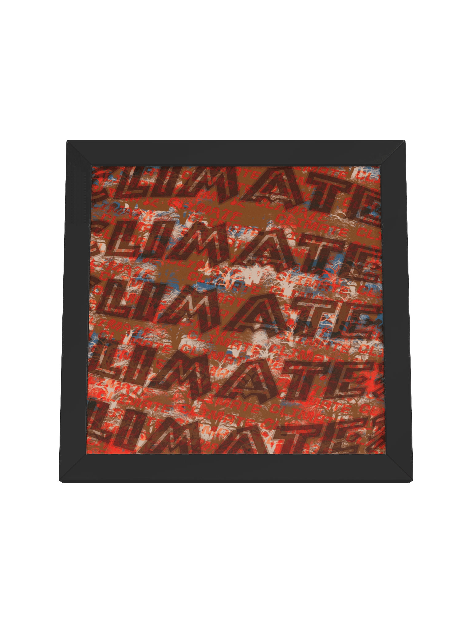 Scared For The Climate - Framed Print product image (4)