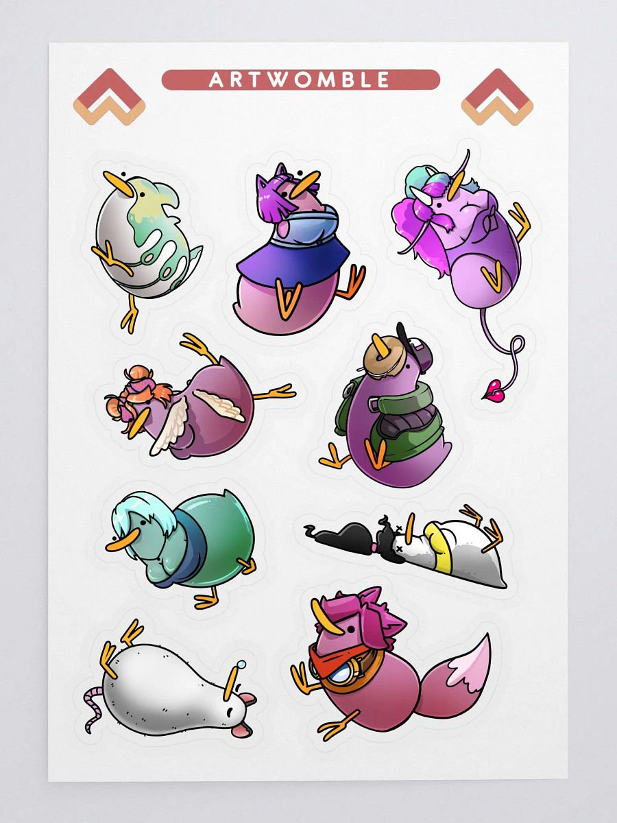 Berd-Day Sticker Sheet 2 product image (3)