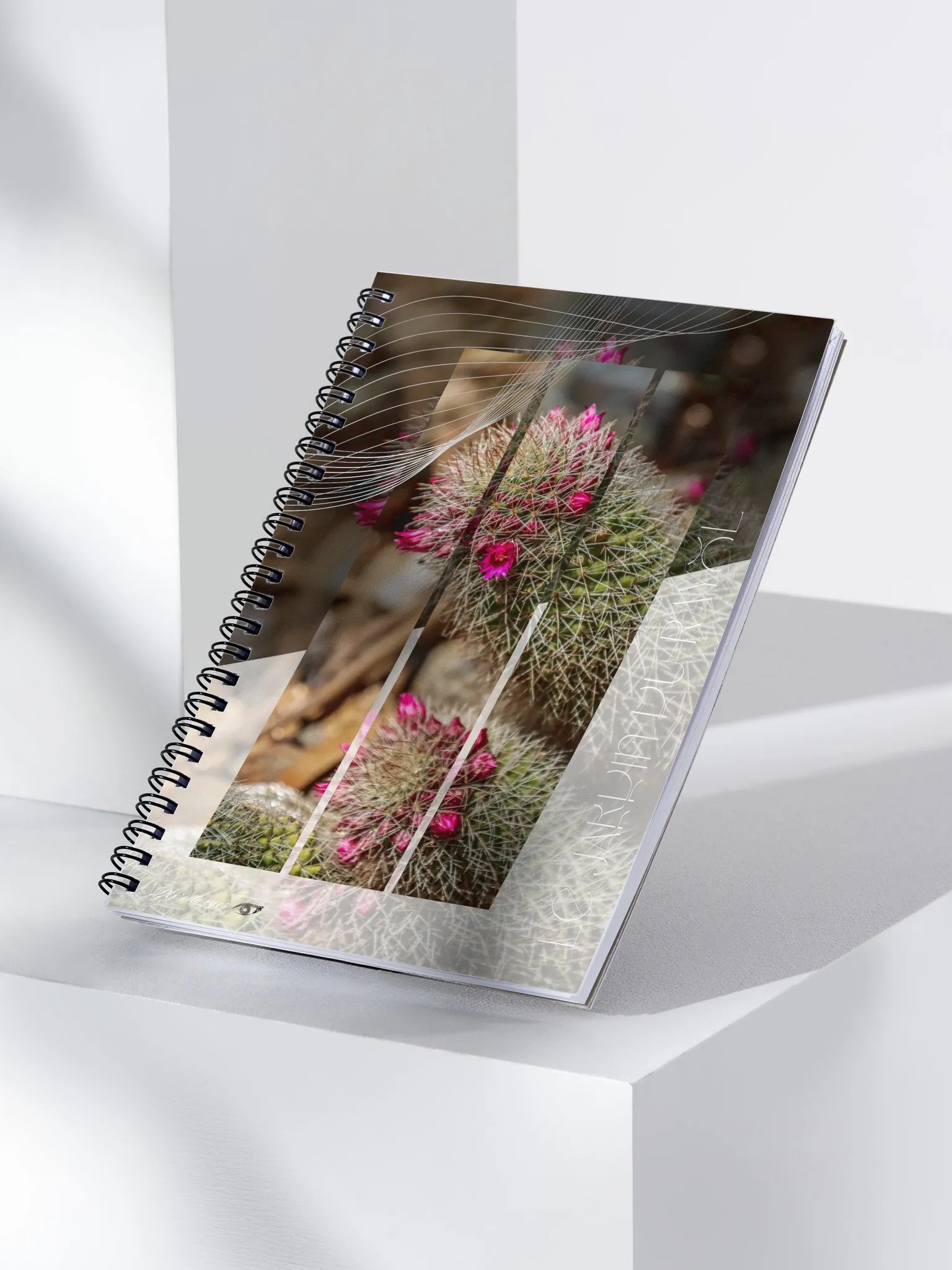 GeoGraphik Notebook – Flowers of Spikes – Jardin du Rayol – A5 Format product image (3)