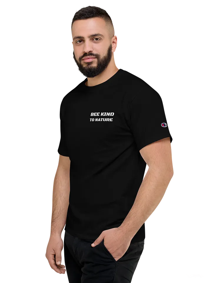 Bee Kind to Nature Men’s Champion T-Shirt product image (2)