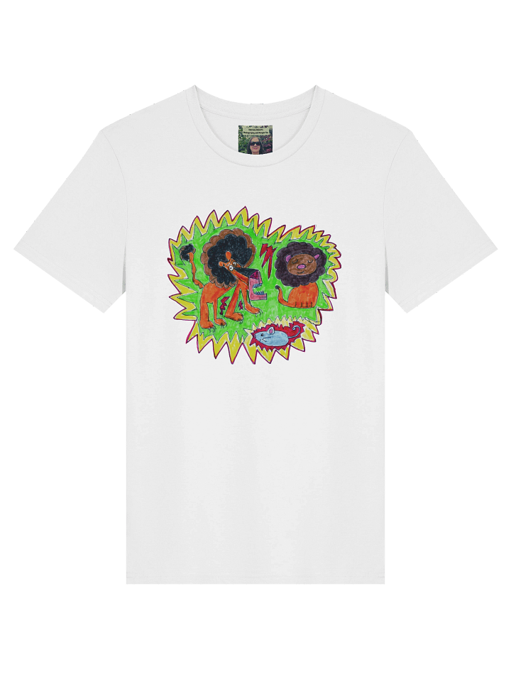 Lively Lions Organic T-Shirt product image (1)