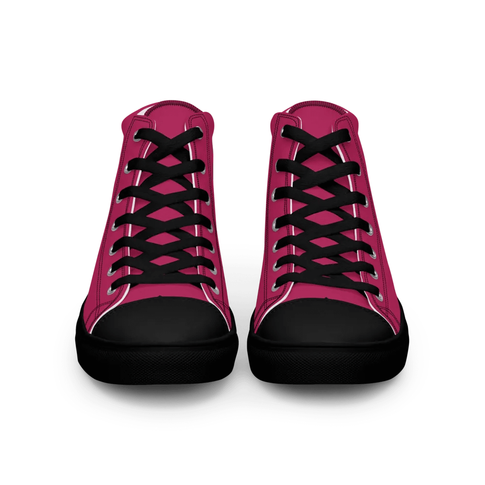 Wild Berry Vibes High Top Canvas Shoes product image (7)