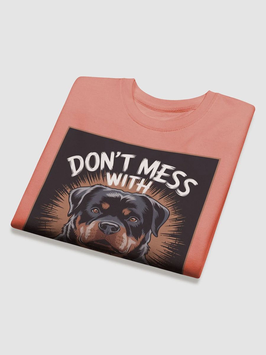 "DON'T MESS WITH MY BODYGUARD" premium cotton sweatshirt product image (4)