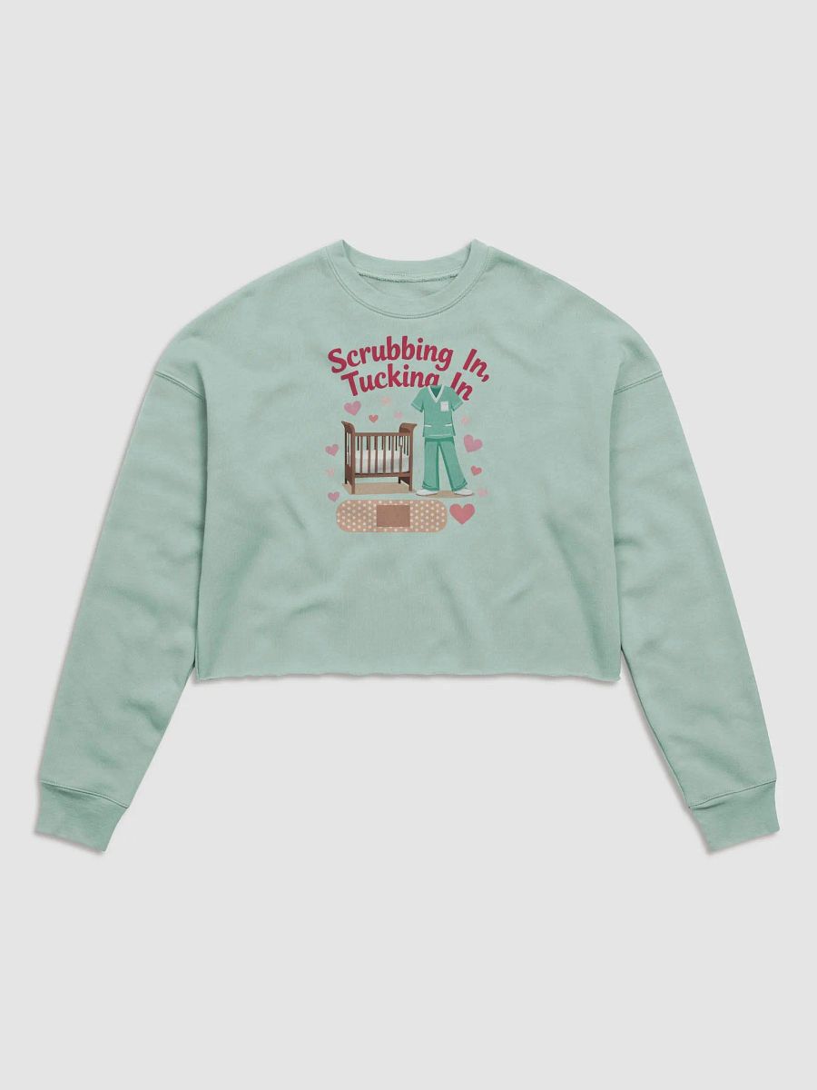 Hearts & Scrubs Women's Crop Sweatshirt product image (13)