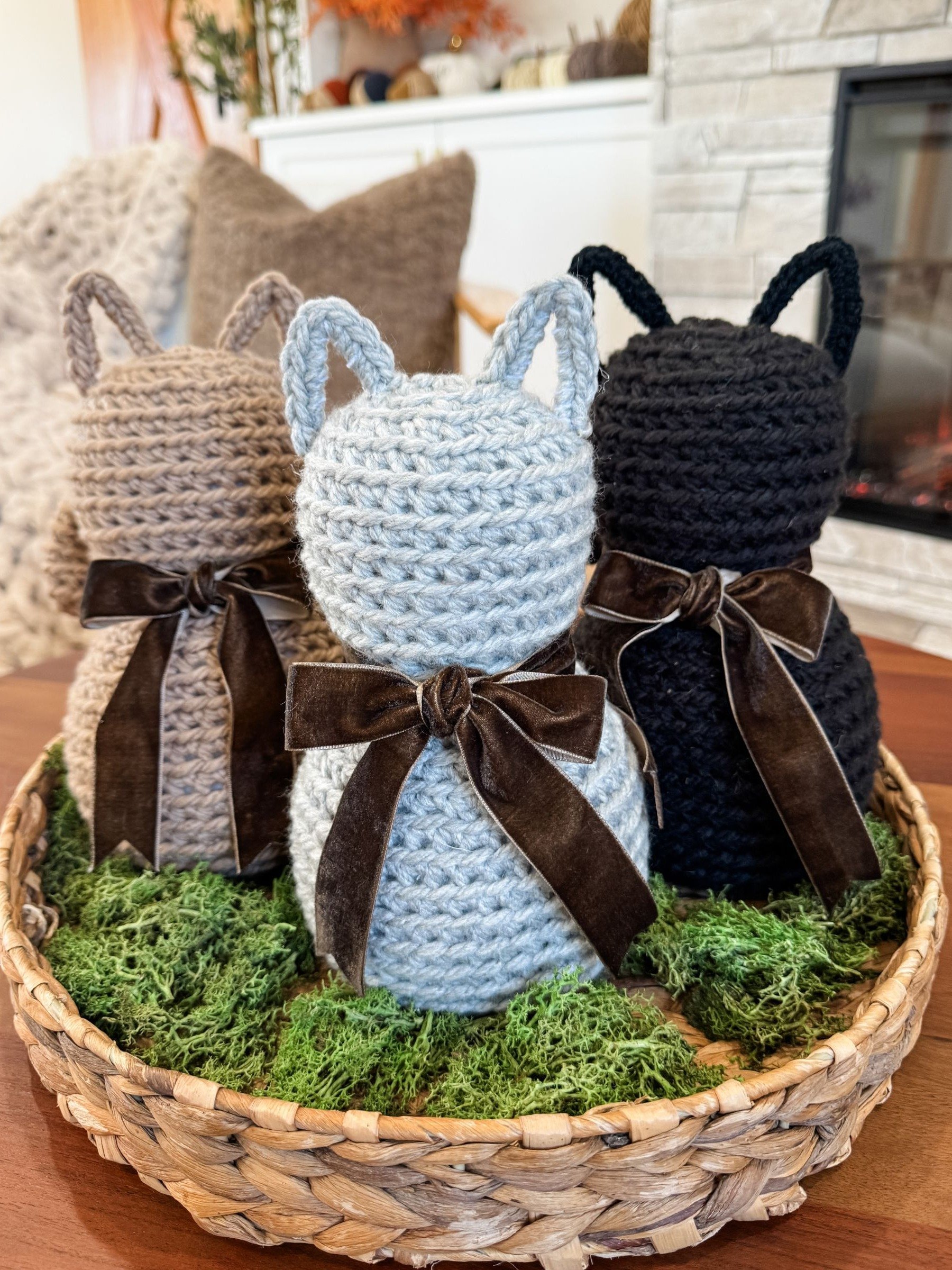 Rustic Farmhouse Cat Crochet Pattern product image (1)